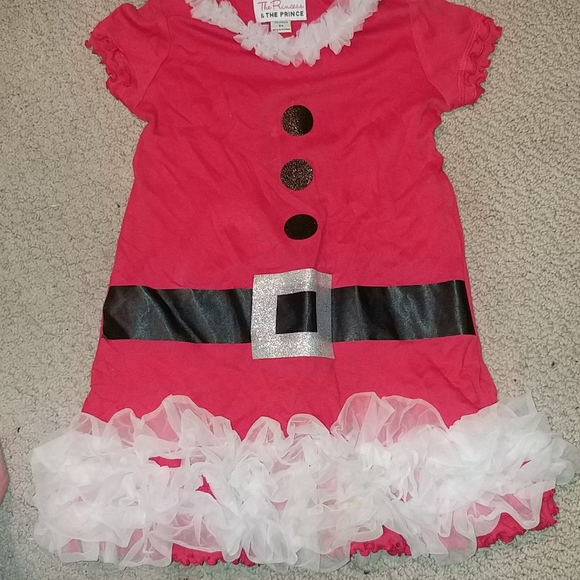 Girls Santa Dress 6x - Picture 1 of 2